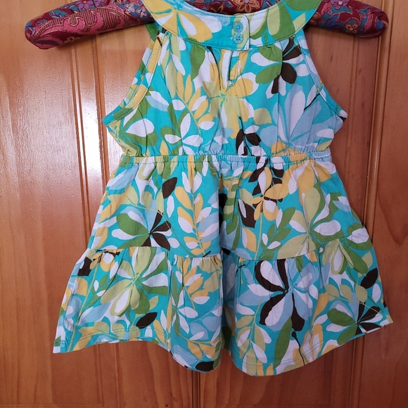 Pandemonium Dress Girls Sleeveless Size 4 Flower - Picture 2 of 6